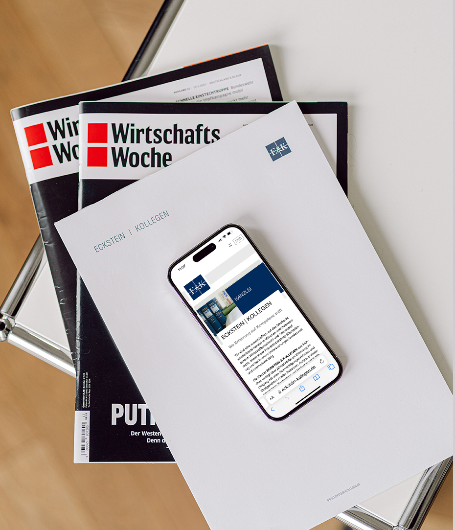 Kanzlei Eckstein & Kollegen - Ranking Wirtschaftswoche 2024